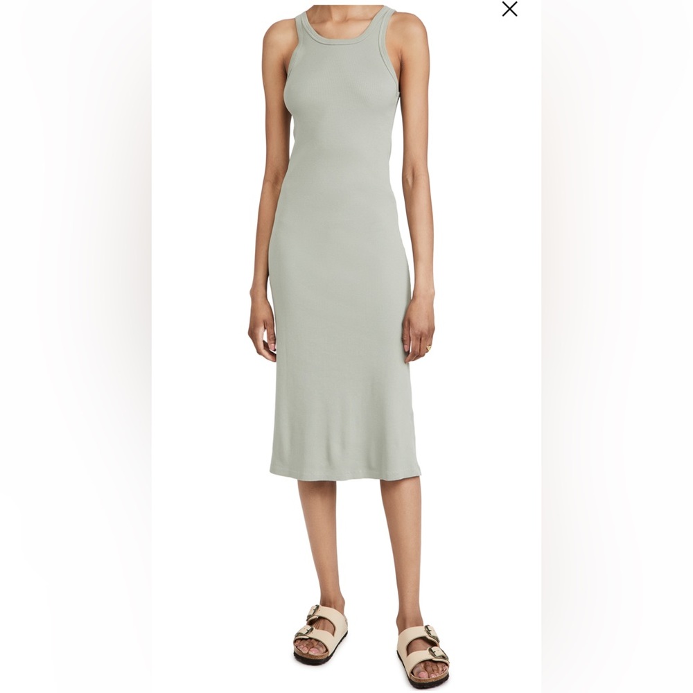 AMO rib tank dress